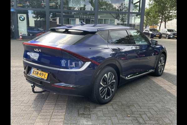 Kia Ev6 Light 77.4 kWh SOH 100% | TREKHAAK | KIA DEALER ONDERHOUDEN | 1E EIGENAAR | LEDEREN BEKLEDING | CAMERA | ADAPTIVE CRUISE | KIA GARANTIE TOT 10-2030 | BTW VERREKENBAAR
