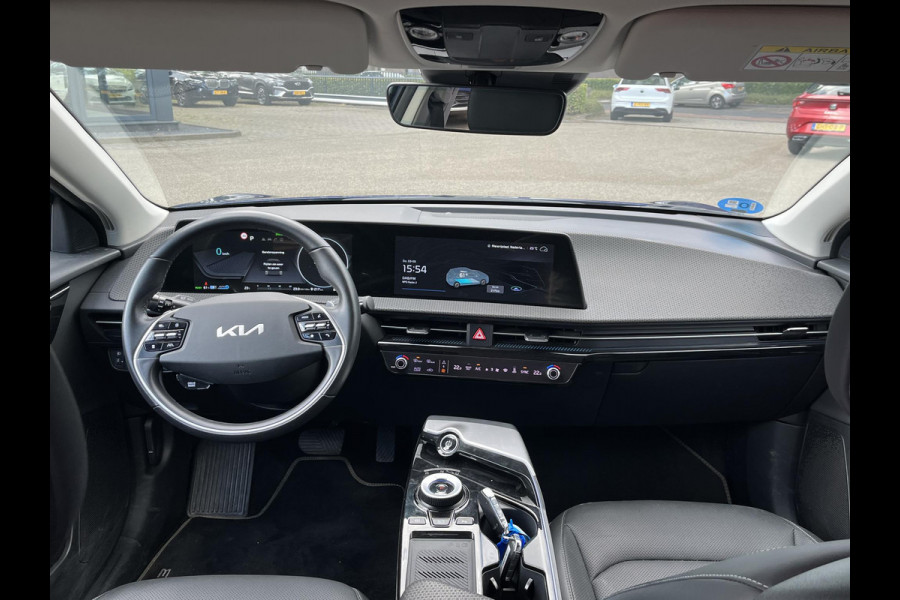 Kia Ev6 Light 77.4 kWh SOH 100% | TREKHAAK | KIA DEALER ONDERHOUDEN | 1E EIGENAAR | LEDEREN BEKLEDING | CAMERA | ADAPTIVE CRUISE | KIA GARANTIE TOT 10-2030 | BTW VERREKENBAAR
