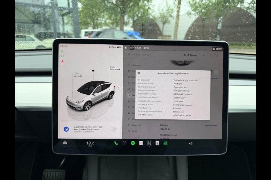 Tesla Model Y Long Range AWD 75 kWh SOH 95% | ORIGINEEL NEDERLANDSE AUTO | 1E EIGENAAR | TESLA GARANTIE TOT 07-2027 | TESLA ACCUGARANTIE TOT 07-2030 OF TOT 192.000 KM