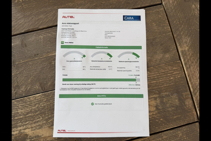 Tesla Model Y Long Range AWD 75 kWh SOH 95% | ORIGINEEL NEDERLANDSE AUTO | 1E EIGENAAR | TESLA GARANTIE TOT 07-2027 | TESLA ACCUGARANTIE TOT 07-2030 OF TOT 192.000 KM