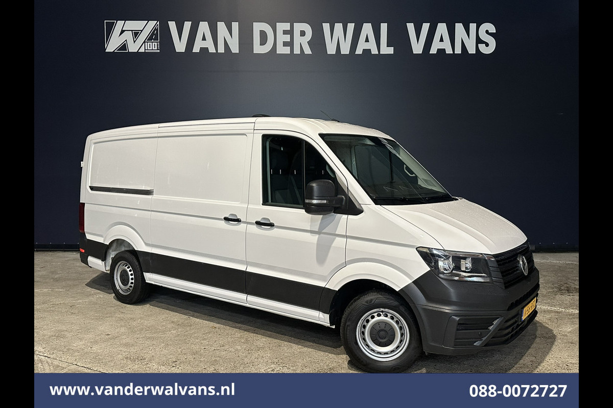 Volkswagen Crafter 2.0 TDI 141pk L3H2 L2H1 Euro6 Airco | Camera | Apple Carplay | Android Auto Parkeersensoren, Bijrijdersbank, 3000kg trekvermogen