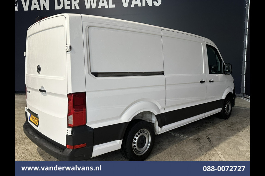 Volkswagen Crafter 2.0 TDI 141pk L3H2 L2H1 Euro6 Airco | Camera | Apple Carplay | Android Auto Parkeersensoren, Bijrijdersbank, 3000kg trekvermogen