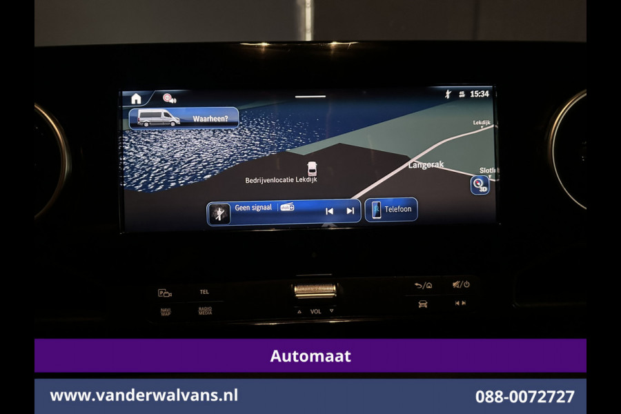 Mercedes-Benz Sprinter 317 CDI 170pk 9G-Tronic Automaat L2H2 Euro6 Airco | Camera | Navigatie | LED | Cruisecontrol Chauffeursstoel, Stoelverwarming, Parkeersensoren, Bijrijdersbank, 3500kg trekgewicht mogelijk!