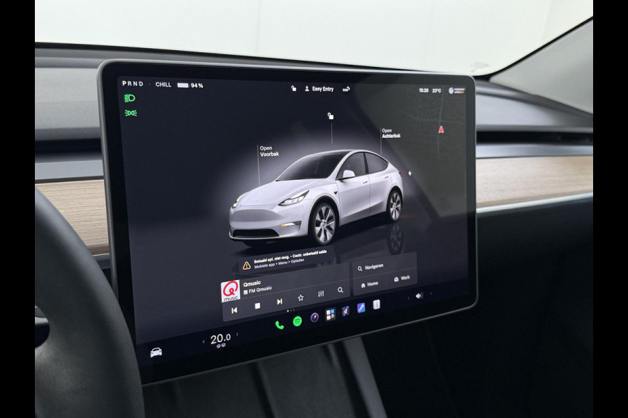 Tesla Model Y Long Range AWD 75 kWh SOH 94,8% | TESLA FABRIEKSGARANTIE TOT 2028 OF 80.000KM! | FABRIEKSGARANTIE OP ACCU & AANDRIJFLIJN TOT 2032 OF 192.000 KM|
