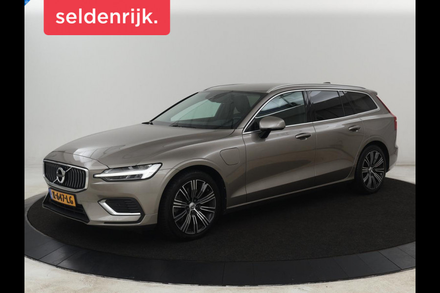 Volvo V60 2.0 T6 Recharge AWD Inscription | Trekhaak | SOH 81% | Stoelverwarming | Harman/Kardon | Leder | Camera | Adaptive cruise | Carplay | Keyless | Memory | Navigatie | Full LED | Stuurverwarming | PHEV | Plug in