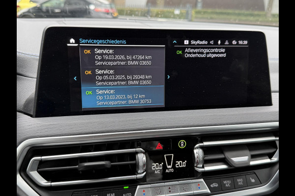 BMW X3 xDrive30e High Executive M SPORT | ELEKTRISCHE TREKHAAK| DEALER ONDERHOUDEN | 360 CAMERA | HEAD UP | LASER LED|  LEDER INCL. STOELVERWARMING | DRIVING ASS.  | RIJKLAARPRIJS incl. 12mnd BOVAG