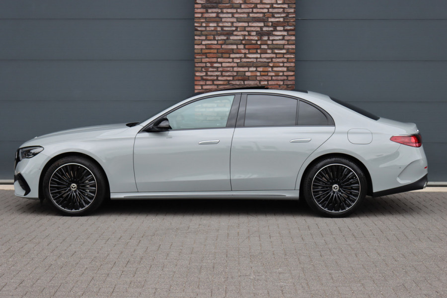 Mercedes-Benz E-Klasse 400 e 4MATIC AMG Line | Hyperscreen | Distronic | Burmester | Leder | Trekhaak | Stoelventilatie | Digital Light | Verwarmd Stuurwiel | Panoramadak | Surround Camera | Augmented Reality |