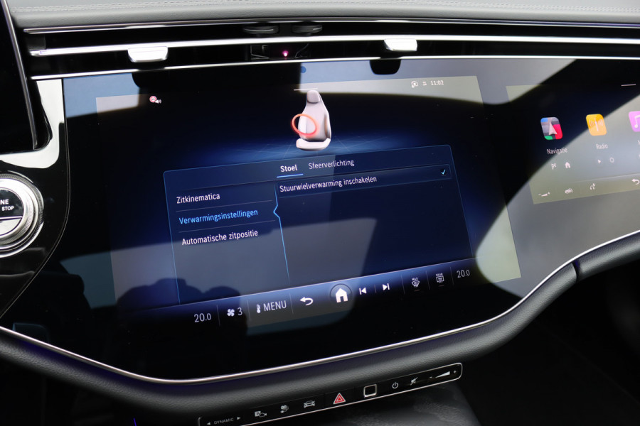 Mercedes-Benz E-Klasse 400 e 4MATIC AMG Line | Hyperscreen | Distronic | Burmester | Leder | Trekhaak | Stoelventilatie | Digital Light | Verwarmd Stuurwiel | Panoramadak | Surround Camera | Augmented Reality |