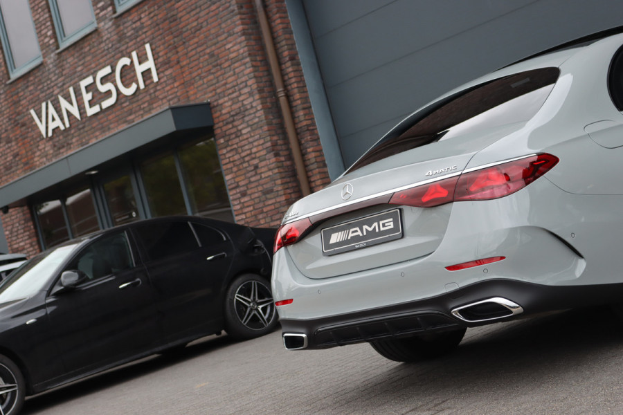 Mercedes-Benz E-Klasse 400 e 4MATIC AMG Line | Hyperscreen | Distronic | Burmester | Leder | Trekhaak | Stoelventilatie | Digital Light | Verwarmd Stuurwiel | Panoramadak | Surround Camera | Augmented Reality |
