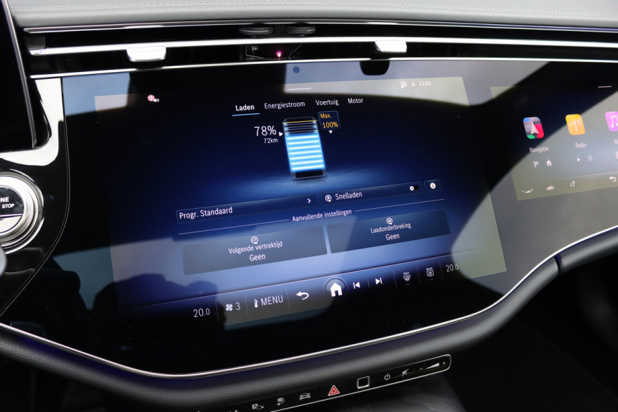 Mercedes-Benz E-Klasse 400 e 4MATIC AMG Line | Hyperscreen | Distronic | Burmester | Leder | Trekhaak | Stoelventilatie | Digital Light | Verwarmd Stuurwiel | Panoramadak | Surround Camera | Augmented Reality |