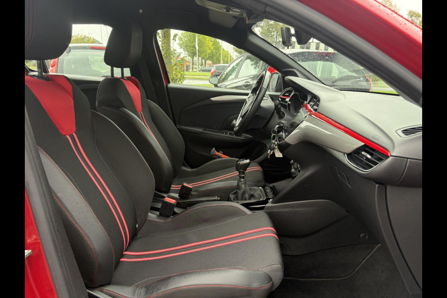 Opel Corsa 1.2 GS Line ✓D-riem vv in 2023✓Net beurt gehad✓2e Eigenaar✓102pk✓Dealer Onderhouden✓Carplay✓6 Bak✓Rijstrooksensor✓Clima✓Cruise✓Halfleder✓Lm velgen✓N.A.P✓Apk tot 08-2027