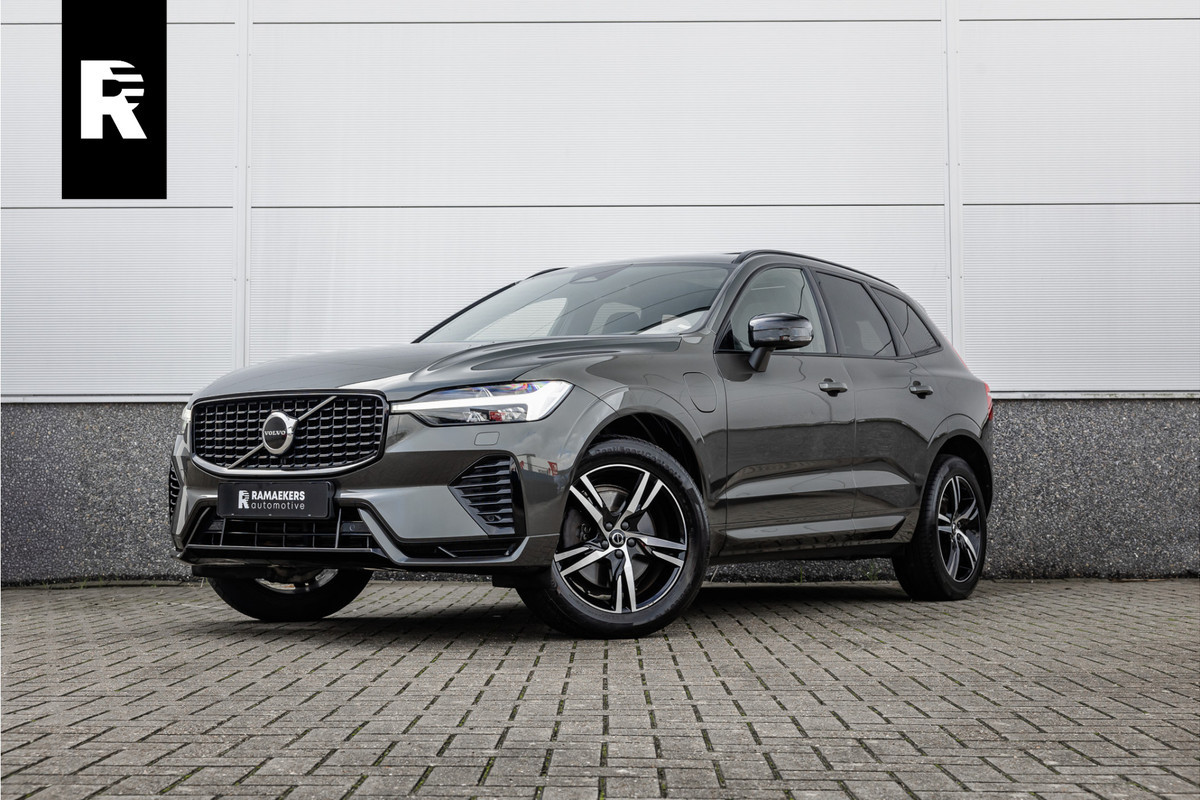 Volvo XC60 2.0 Recharge T6 AWD R-Design Pano / Harman Kardon / Trekhaak / Pine Grey /