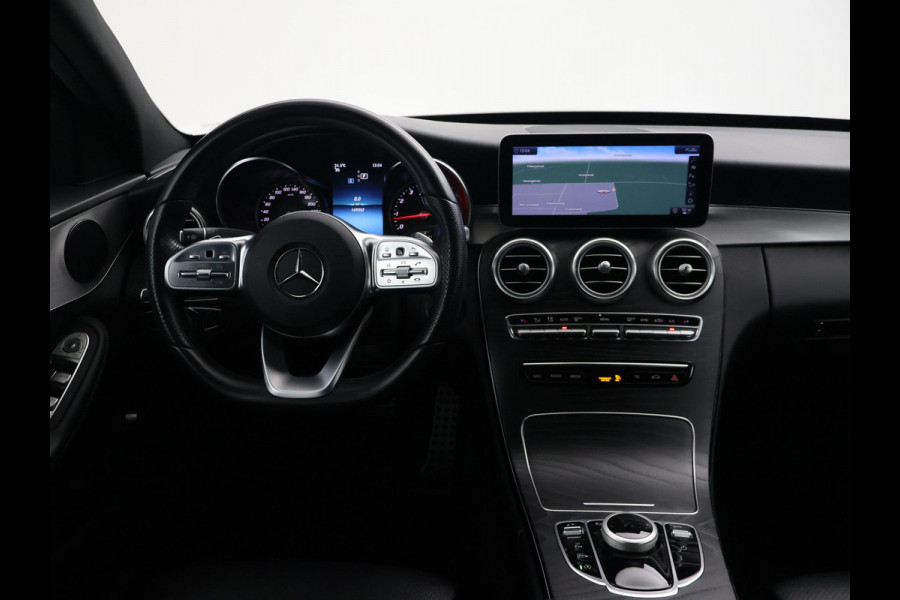 Mercedes-Benz C-Klasse 180 AMG-LINE AUT. FACELIFT + AFN. TREKHAAK | BREEDBEELD NAVI | STOELVERW. | CAMERA
