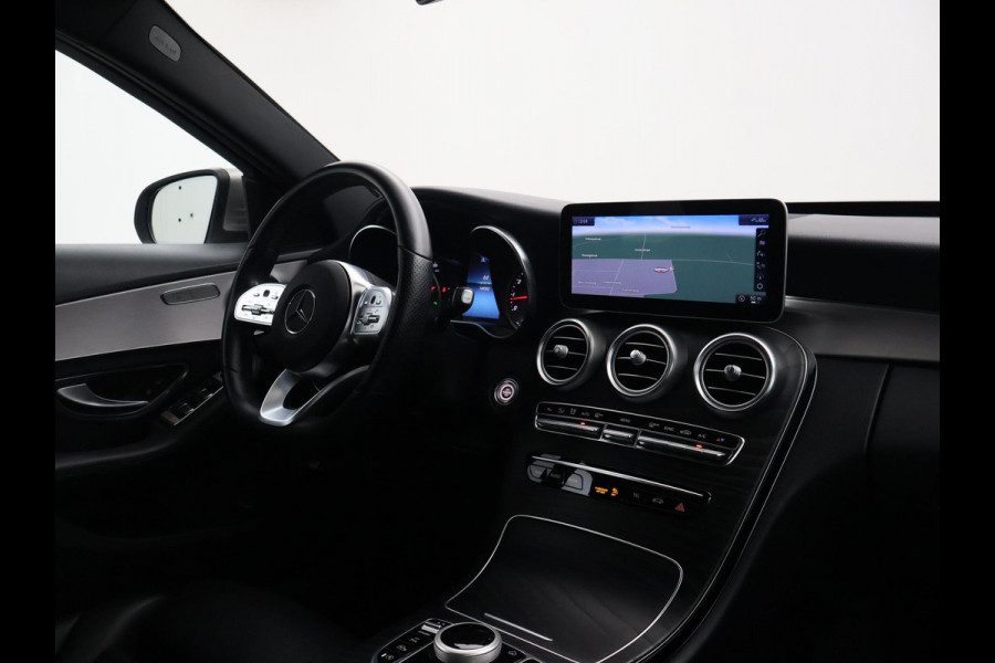 Mercedes-Benz C-Klasse 180 AMG-LINE AUT. FACELIFT + AFN. TREKHAAK | BREEDBEELD NAVI | STOELVERW. | CAMERA