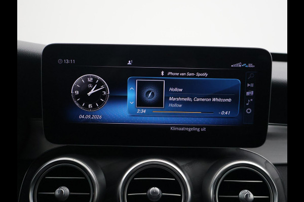 Mercedes-Benz C-Klasse 180 AMG-LINE AUT. FACELIFT + AFN. TREKHAAK | BREEDBEELD NAVI | STOELVERW. | CAMERA