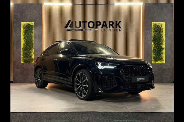 Audi RSQ3 Sportback TFSI |PANO|B&O|MATRIX|KEYLESS|CAMERA|DEALER ONDERHOUDEN|21INCH|NIGHTPAKKET|SFEERVERLICHTING|TREKHAAK|BOMVOL!