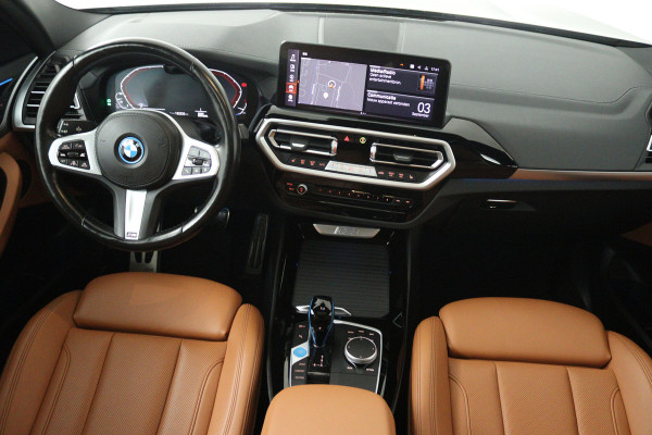 BMW iX3 Executive 80 kWh (TREKHAAK, 98,9% SOH, PANORAMADAK, STOELVERWARMING, SFEERVERLICHTING, CAMERA, 1e EIGENAAR, DEALER ONDERHOUDEN)
