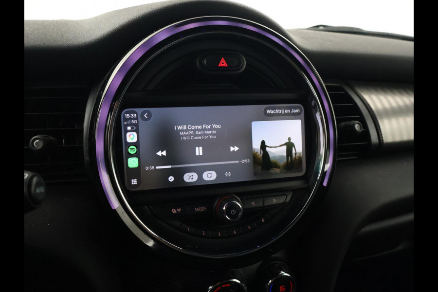 MINI 5-deurs 1.5 COOPER AUT. + LEDER | UNION JACK LED | HARMAN/KARDON | MINI YOURS | APPLE CARPLAY