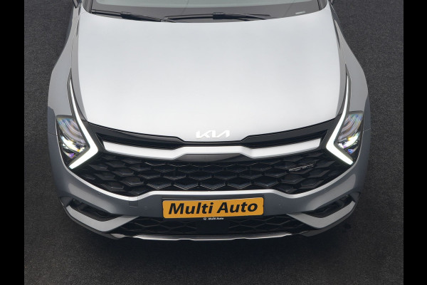 Kia Sportage 1.6 T-GDi Hybrid MHEV GT-Line 180pk Dealer O.H | Trekhaak Afn. | Panodak | Adaptive Cruise | 360 Camera | Harman / Kardon | Leeren Sportstoelen Memory & Ventilatie | Keyless | Apple Carplay | Stuur & Stoelverwarming | Sfeerverlichting | Virtual | Navigatie | DAB | 19"L.M |