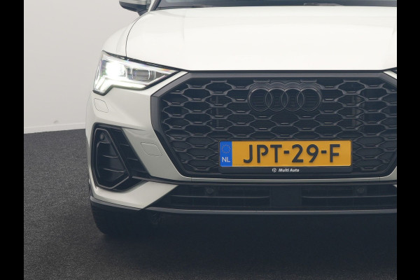 Audi Q3 Sportback 45 TFSI e 2x S Line PHEV 245pk Dealer O.H | Adaptive Cruise | Camera | Blis | Matrix LED | Sportstoelen Verwarmd | Sfeerverlichting | Navigatie | DAB | 20"L.M | Virtual | Plug In Hybrid |
