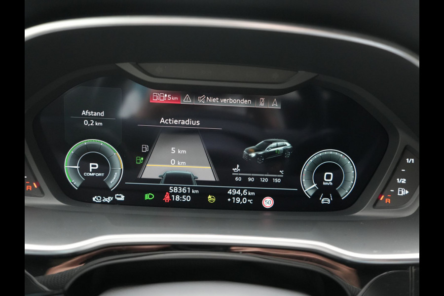 Audi Q3 Sportback 45 TFSI e 2x S Line PHEV 245pk Dealer O.H | Adaptive Cruise | Camera | Blis | Matrix LED | Sportstoelen Verwarmd | Sfeerverlichting | Navigatie | DAB | 20"L.M | Virtual | Plug In Hybrid |