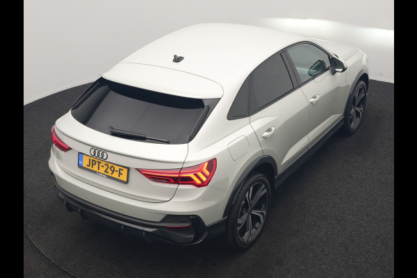 Audi Q3 Sportback 45 TFSI e 2x S Line PHEV 245pk Dealer O.H | Adaptive Cruise | Camera | Blis | Matrix LED | Sportstoelen Verwarmd | Sfeerverlichting | Navigatie | DAB | 20"L.M | Virtual | Plug In Hybrid |