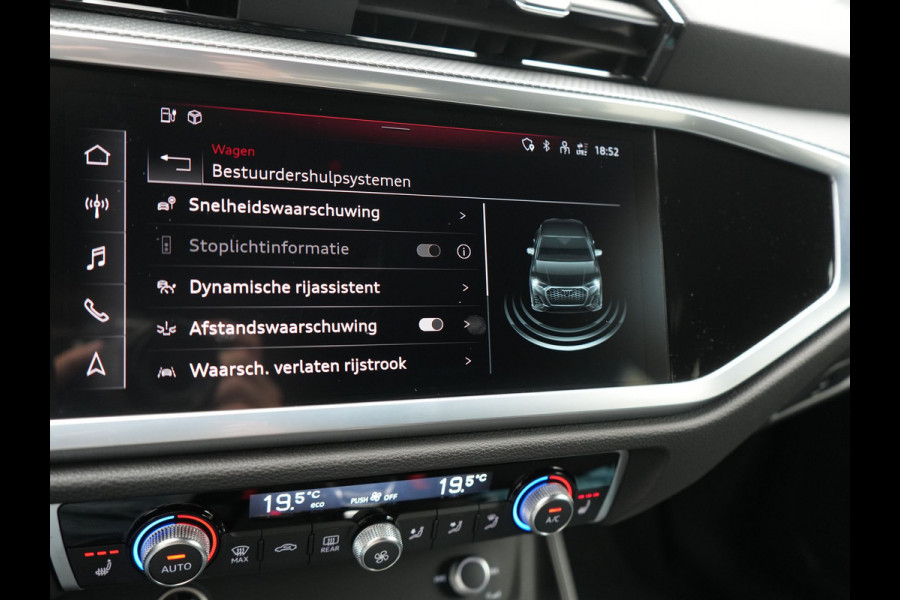 Audi Q3 Sportback 45 TFSI e 2x S Line PHEV 245pk Dealer O.H | Adaptive Cruise | Camera | Blis | Matrix LED | Sportstoelen Verwarmd | Sfeerverlichting | Navigatie | DAB | 20"L.M | Virtual | Plug In Hybrid |