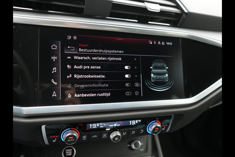 Audi Q3 Sportback 45 TFSI e 2x S Line PHEV 245pk Dealer O.H | Adaptive Cruise | Camera | Blis | Matrix LED | Sportstoelen Verwarmd | Sfeerverlichting | Navigatie | DAB | 20"L.M | Virtual | Plug In Hybrid |