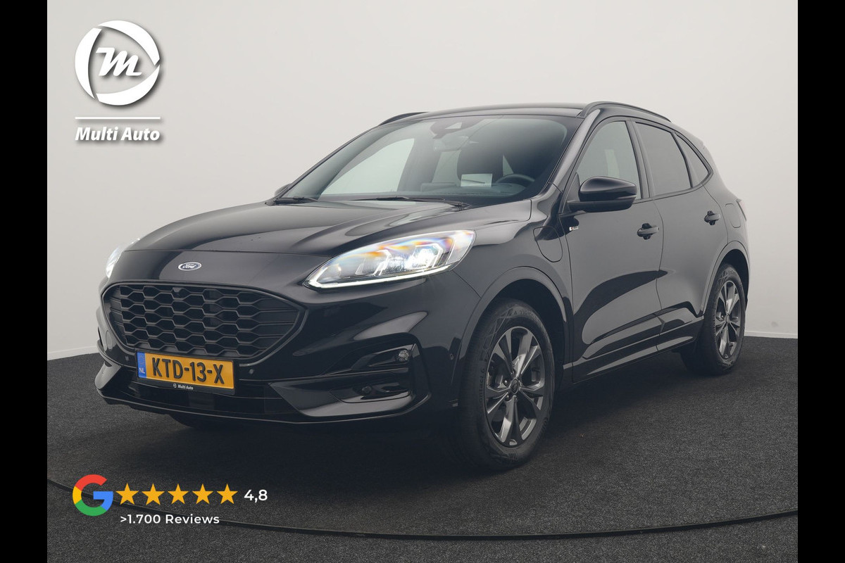 Ford Kuga 2.5 PHEV ST-Line X 225pk Dealer O.H. | Trekhaak Af Fabriek | Adaptive Cruise | 360 Camera | Head Up | Alcantara Sportstoelen & Stuur Verwarmd | Bang & Olufsen | Keyless | Blis | Apple Carplay | Navigatie | DAB | 18"L.M | Plug In Hybrid