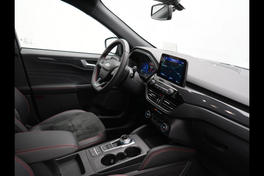 Ford Kuga 2.5 PHEV ST-Line X 225pk Dealer O.H. | Trekhaak Af Fabriek | Adaptive Cruise | 360 Camera | Head Up | Alcantara Sportstoelen & Stuur Verwarmd | Bang & Olufsen | Keyless | Blis | Apple Carplay | Navigatie | DAB | 18"L.M | Plug In Hybrid