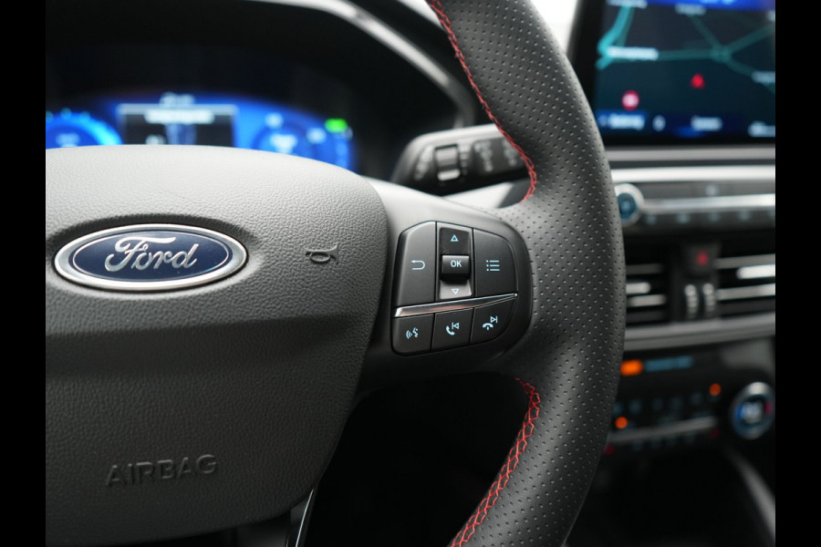 Ford Kuga 2.5 PHEV ST-Line X 225pk Dealer O.H. | Trekhaak Af Fabriek | Adaptive Cruise | 360 Camera | Head Up | Alcantara Sportstoelen & Stuur Verwarmd | Bang & Olufsen | Keyless | Blis | Apple Carplay | Navigatie | DAB | 18"L.M | Plug In Hybrid