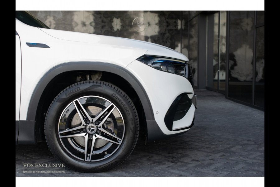 Mercedes-Benz EQB 300 4MATIC AMG 67 kWh 7-persoons|Night|Keyless|SOH 97,9%|Verw-stln|Cruise|360°|Panorama|HUD|Sfeer|Nieuwprijs €74.626