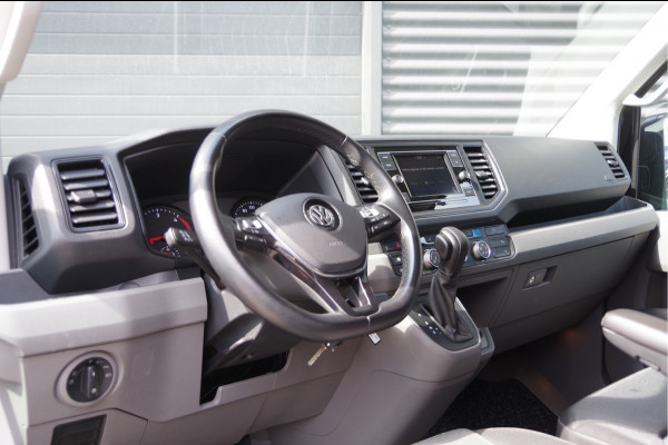 Volkswagen Crafter 35 2.0 TDI L3H3(L2H2) 3-ZITS, 177PK AUT. LED, ADAPT. CRUISE, STOELVERWARMING, STUURVERWARMING, VOORRUIT VERWARMING, STANDKACHEL,