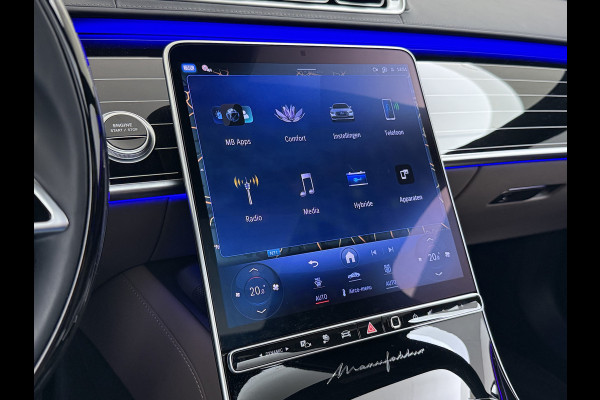 Mercedes-Benz S-Klasse 580 e 4MATIC Lang AMG line MANUFAKTUR Chauffeurpakket Burmester High-End