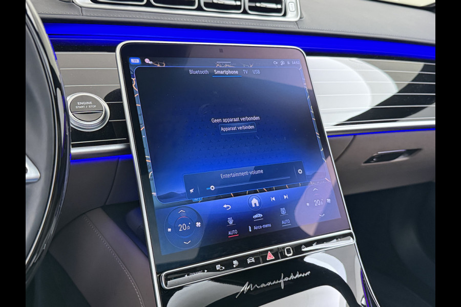 Mercedes-Benz S-Klasse 580 e 4MATIC Lang AMG line MANUFAKTUR Chauffeurpakket Burmester High-End