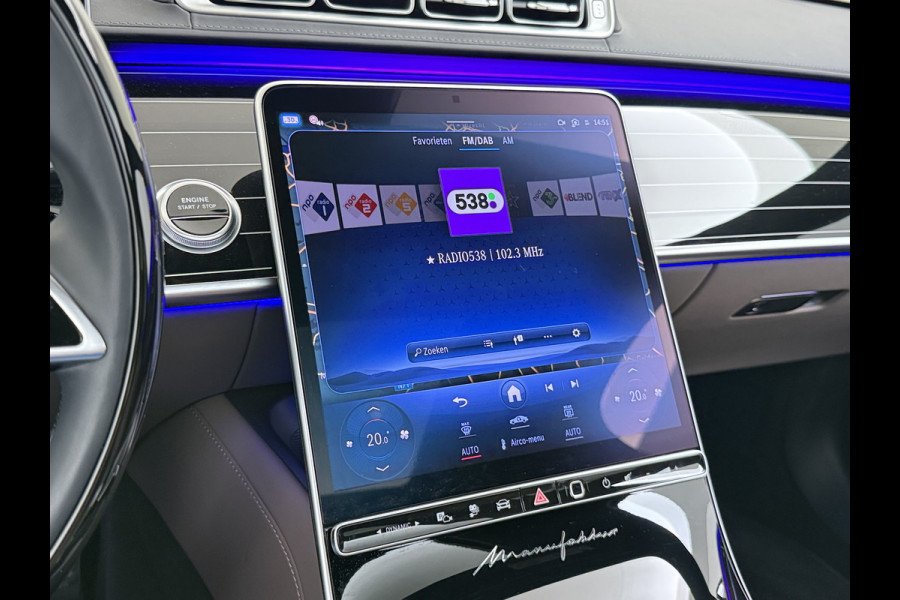 Mercedes-Benz S-Klasse 580 e 4MATIC Lang AMG line MANUFAKTUR Chauffeurpakket Burmester High-End