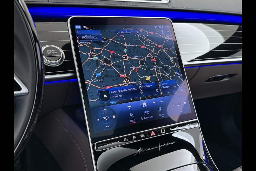 Mercedes-Benz S-Klasse 580 e 4MATIC Lang AMG line MANUFAKTUR Chauffeurpakket Burmester High-End
