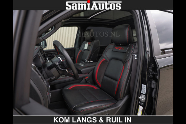 Dodge Ram TRX BLACK OPS HELLCAT | 6.2 V8 712PK SUPERCHARGER | RODE STIKSELS | FULLY LOADED | RAMBAR | CARBON | BLACK ON BLACK | CREW CAB | DUBBELE CABINE | 5 PERSOONS | De specialist in Amerikaanse pick‑ups in Nederland en Europa. Voorraad 2661 - 5444