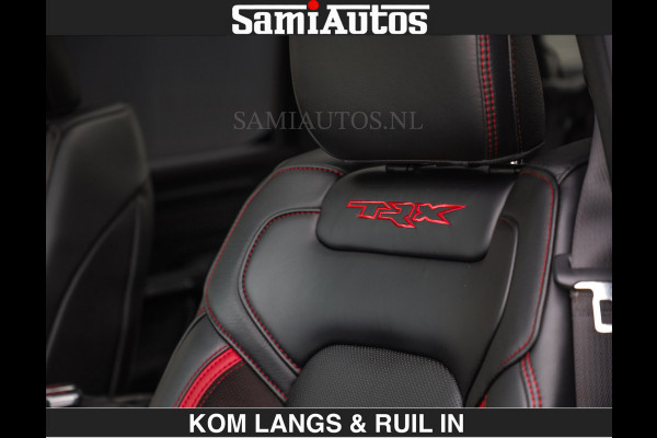 Dodge Ram TRX BLACK OPS HELLCAT | 6.2 V8 712PK SUPERCHARGER | RODE STIKSELS | FULLY LOADED | RAMBAR | CARBON | BLACK ON BLACK | CREW CAB | DUBBELE CABINE | 5 PERSOONS | De specialist in Amerikaanse pick‑ups in Nederland en Europa. Voorraad 2661 - 5444