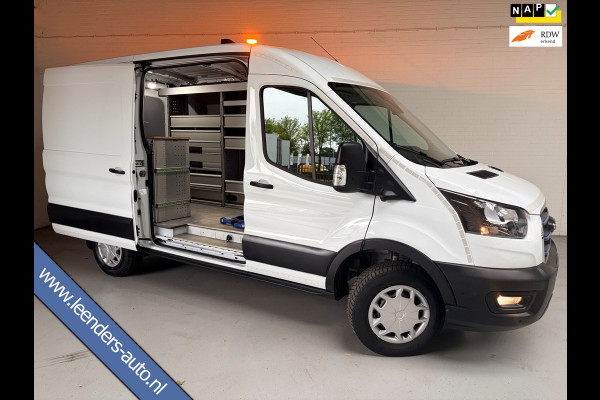 Ford E-Transit SERVICEWAGEN ELEKTRISCH AUTOMAAT 350 L2H2 Trend 68 kWh BOTT INRICHTING, V230 OMVORMER, RIJKLAARPRIJS!