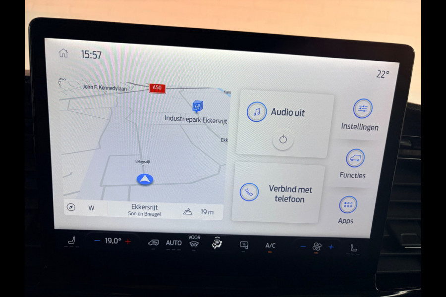 Ford E-Transit SERVICEWAGEN ELEKTRISCH AUTOMAAT 350 L2H2 Trend 68 kWh BOTT INRICHTING, V230 OMVORMER, RIJKLAARPRIJS!
