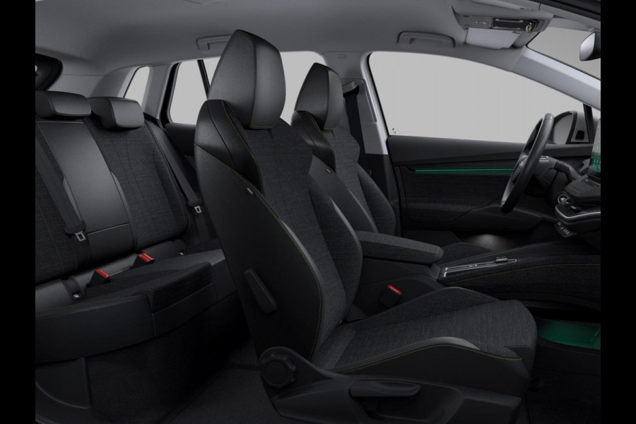 Škoda Elroq 60 Edition 190 pk | Trekhaak | Velgen: 19" lichtmetalen velgen ' Regulus', Antraciet