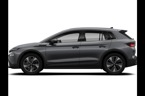 Škoda Elroq 60 Edition 190 pk | Trekhaak | Velgen: 19" lichtmetalen velgen ' Regulus', Antraciet