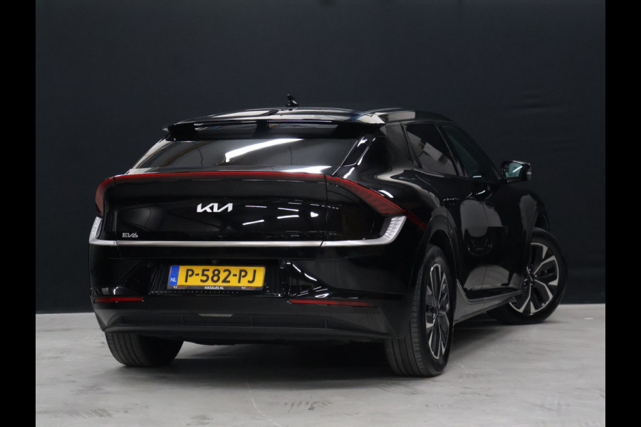 Kia Ev6 Plus 77.4 kWh [SOH 100%, MEMORY SEATS, APPLE CARPLAY, ANDROID AUTO, MERIDIAN SURROUND, SFEERVERLICHTING, STUURVERWARMING, STOELVERWARMING V+A, STOELVENTILATIE, ADAPTIVE CRUISE, CAMERA, CLIMATE, NIEUWSTAAT]