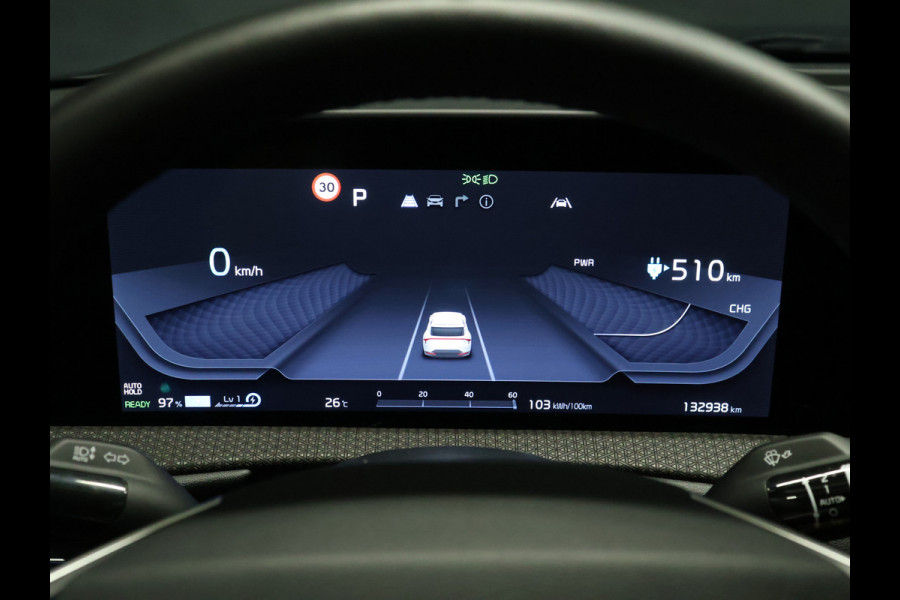 Kia Ev6 Plus 77.4 kWh [SOH 100%, MEMORY SEATS, APPLE CARPLAY, ANDROID AUTO, MERIDIAN SURROUND, SFEERVERLICHTING, STUURVERWARMING, STOELVERWARMING V+A, STOELVENTILATIE, ADAPTIVE CRUISE, CAMERA, CLIMATE, NIEUWSTAAT]