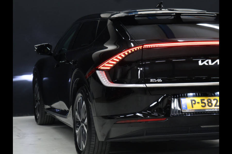Kia Ev6 Plus 77.4 kWh [SOH 100%, MEMORY SEATS, APPLE CARPLAY, ANDROID AUTO, MERIDIAN SURROUND, SFEERVERLICHTING, STUURVERWARMING, STOELVERWARMING V+A, STOELVENTILATIE, ADAPTIVE CRUISE, CAMERA, CLIMATE, NIEUWSTAAT]