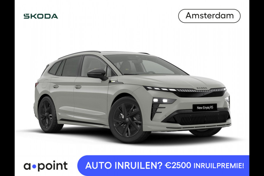 Škoda Enyaq 85X RS 340 pk | Panorama Dak