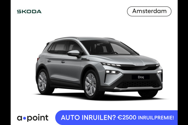 Škoda Elroq 60 Business Edition 190 pk | Business Upgrade pakket - Plus | Lodge interieur | Velgen: 20" lichtmetalen velgen Vega, zilver metallic