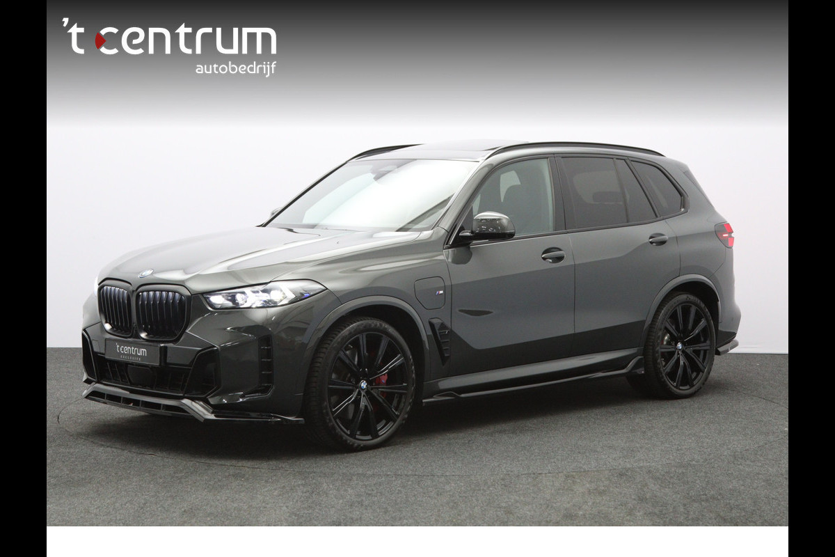 BMW X5 xDrive50e 490 PK M-Sport PHEV, Dravit Grau, Bowers & Wilkins Sound, Sky Lounge Panoramadak, Individual Leder, Soft-Close
