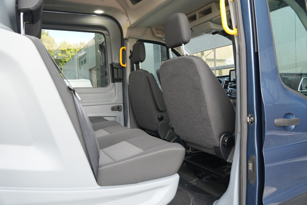 Ford Transit 350 2.0 TDCI L3H2 Limited DC 185pk 5 Zits - 2x Schuif - Trekhaak - Cruise - Camera - Bi Xenon - Carplay/Android - Rijklaar